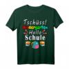 Tschüss Kindergarten Hallo Schule T-Shirt - Lustiges Geschenk zur Einschulung und Kindergarten-Abschluss für Kinder