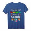 Tschüss Kindergarten Hallo Schule T-Shirt - Lustiges Geschenk zur Einschulung und Kindergarten-Abschluss für Kinder