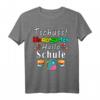 Tschüss Kindergarten Hallo Schule T-Shirt - Lustiges Geschenk zur Einschulung und Kindergarten-Abschluss für Kinder