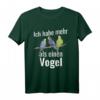 Ich habe mehr als einen Vogel Spruch T-Shirt  Lustiges Geschenk für Vogelzüchter & Tierliebhaber mit Wellensittichen & Papageien