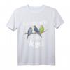 Ich habe mehr als einen Vogel Spruch T-Shirt  Lustiges Geschenk für Vogelzüchter & Tierliebhaber mit Wellensittichen & Papageien