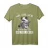 Lebe Liebe Lache Wenn das nicht hilft Lade Ziele Schieße! - Lustiges Katzen T-Shirt mit Sarkasmus für Humorliebhaber