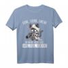 Lebe Liebe Lache Wenn das nicht hilft Lade Ziele Schieße! - Lustiges Katzen T-Shirt mit Sarkasmus für Humorliebhaber