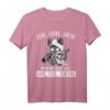 Lebe Liebe Lache Wenn das nicht hilft Lade Ziele Schieße! - Lustiges Katzen T-Shirt mit Sarkasmus für Humorliebhaber