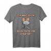 Ich mag dich, dich töte ich zuletzt Vampir Fledermaus T-Shirt  Lustiges Halloween Geschenk für Gruselfans von Männern und Frauen