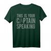 Star Trek This Is Your Captain Speaking Text Poster T-Shirt - Offiziell lizenzierte Fanbekleidung für Sci-Fi Enthusiasten