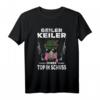 Geiler Keiler immer Top in Schuss Jagd T-Shirt für Herren  Wildschwein Motiv, Jäger Outfit & Drückjagd Design
