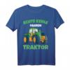 Echte Kerle fahren Traktor Kinder T-Shirt  Coole Landmaschinen Kleidung für Jungen, perfekt als Geschenk für kleine Trecker-Fans