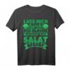 Lustiges HapBunny T-Shirt für Salatliebhaber und Vegetarier  Lass mich durch! Humorvolles Geschenk zum Jubiläum