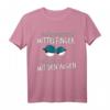 Ich brauch kein Mittelfinger ich mach das mit den Augen T-Shirt - Lustiges Sarkastisches Geschenk für Freunde & Familie