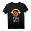 Lustiges T-Shirt 'An Apple A Day. You Die Anyway.' - Buntes, humorvolles Design mit Apfel und Regenbogen für Spaß und gute Laune