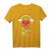 Lustiges T-Shirt 'An Apple A Day. You Die Anyway.' - Buntes, humorvolles Design mit Apfel und Regenbogen für Spaß und gute Laune