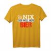 Der tut nix, der will nur Bier - Lustiges Bier Spruch T-Shirt für Bierliebhaber & Partygänger