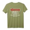 Nüchtern ins Bett Spruch T-Shirt - Witziges Geschenk für Bier- und Whiskytrinker zu Geburtstag oder Weihnachten