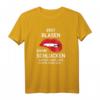 Erst Blasen Dann Schlucken - Versaute Witze & Sprüche T-Shirt für Erwachsene, Partys und frivole Spiele