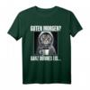 Katzen Kaffee Morgenmenschen T-Shirt - Lustiges Ironisches Design für Morgenmuffel & Kaffeeliebhaber