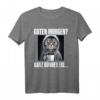 Katzen Kaffee Morgenmenschen T-Shirt - Lustiges Ironisches Design für Morgenmuffel & Kaffeeliebhaber