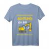 Kinder Achtung ich bin 5 Jahre Bagger T-Shirt  Cooles Geburtstagsoutfit für Jungen und Mädchen, perfekt für Baustellenfans