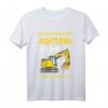 Kinder Achtung ich bin 5 Jahre Bagger T-Shirt  Cooles Geburtstagsoutfit für Jungen und Mädchen, perfekt für Baustellenfans