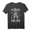 Ich mag halt Esel - Bauernhof & Landwirtin Kinder Mädchen T-Shirt als Geschenk zu Weihnachten & Geburtstag