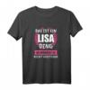 Lisa Name Vorname Geschenk T-Shirt - Personalisierte Geburtstagsgeschenkidee für Lisa Liebhaber und Freunde