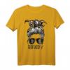 Messy Bun Hat Howdy Rodeo Western Cowgirl T-Shirt - Vintage Country & Reiter Design mit Yeehaw Spruch