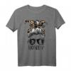 Messy Bun Hat Howdy Rodeo Western Cowgirl T-Shirt - Vintage Country & Reiter Design mit Yeehaw Spruch