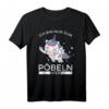Ich Bin Nur Zum Pöbeln Hier Shirt - Witziges Ironisches Statement-Shirt für Arbeit, Party & Feier