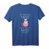 Vor dem ersten Kaffee darf mich nur meine Katze ansprechen T-Shirt  Lustiges Katzen- und Kaffee-Motiv für Katzenliebhaber, Morgenmuffel & Tierfans als Geschenk