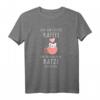 Vor dem ersten Kaffee darf mich nur meine Katze ansprechen T-Shirt  Lustiges Katzen- und Kaffee-Motiv für Katzenliebhaber, Morgenmuffel & Tierfans als Geschenk