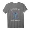 HapBunny Lilo & Stitch Spirit Animal T-Shirt - Offiziell lizenziertes Disney Shirt für Geburtstagsfeiern