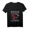 Damen T-Shirt mit V-Ausschnitt: Lustiges Berufs- und Sensenmann Design mit schwarzem Humor für Gothic- und Ironie-Fans
