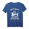 Der König Will Drechseln - Lustiges Drechsler Spruch T-Shirt für Handwerker & Tischler mit Humor