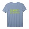 Lustiges Impfung T-Shirt mit Spruch 'geimpft ich lebe noch'  Ironisches Design gegen Impfgegner, perfekt für Humor und Aufmerksamkeit