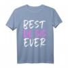 Best Lil Sis Ever Family Funny Little Sister T-Shirt  Humorvolles Geschenk für Geschwister, Trendiges Shirt mit Spruch