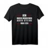 Schwarzer Humor | Ich hasse Menschen Steine sind aber ok T-Shirt  Lustiges Geschenk für Sarkastische und Ironische Menschen
