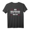 Schwarzer Humor | Ich hasse Menschen Steine sind aber ok T-Shirt  Lustiges Geschenk für Sarkastische und Ironische Menschen