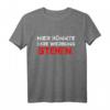 Hier könnte Ihre Werbung stehen - Personalisierbares T-Shirt mit deutschem Text, klassischer Schnitt & doppeltem Saum für Markenpromotion