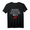 Lustiges Valentinstag Ehepaar Geschenk T-Shirt  Perfekt für Partner, Hochzeit, Geburtstag und Liebe