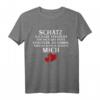 Lustiges Valentinstag Ehepaar Geschenk T-Shirt  Perfekt für Partner, Hochzeit, Geburtstag und Liebe