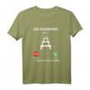 Die Eisenbahn ruft Modellbahn Lokomotive T-Shirt  Perfektes Geschenk für Bahn- und Modelleisenbahn-Fans