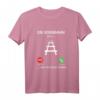 Die Eisenbahn ruft Modellbahn Lokomotive T-Shirt  Perfektes Geschenk für Bahn- und Modelleisenbahn-Fans