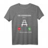 Die Eisenbahn ruft Modellbahn Lokomotive T-Shirt  Perfektes Geschenk für Bahn- und Modelleisenbahn-Fans