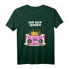 Hip Hop Queen Mädchen Damen T-Shirt | Trendiges Hip Hop Mode Shirt für Frauen und Hip Hop Enthusiasten