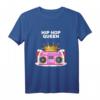 Hip Hop Queen Mädchen Damen T-Shirt | Trendiges Hip Hop Mode Shirt für Frauen und Hip Hop Enthusiasten