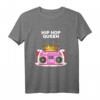 Hip Hop Queen Mädchen Damen T-Shirt | Trendiges Hip Hop Mode Shirt für Frauen und Hip Hop Enthusiasten