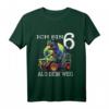 Ich Bin 6 Aus Dem Weg Dino Monstertruck T-Shirt - Perfektes Geburtstagsgeschenk für Jungen zum 6. Geburtstag