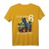 Ich Bin 6 Aus Dem Weg Dino Monstertruck T-Shirt - Perfektes Geburtstagsgeschenk für Jungen zum 6. Geburtstag