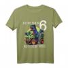 Ich Bin 6 Aus Dem Weg Dino Monstertruck T-Shirt - Perfektes Geburtstagsgeschenk für Jungen zum 6. Geburtstag