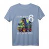 Ich Bin 6 Aus Dem Weg Dino Monstertruck T-Shirt - Perfektes Geburtstagsgeschenk für Jungen zum 6. Geburtstag